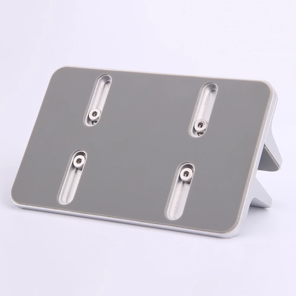Bestjing Aluminum Alloy Vertical Laptop Stand Adjustable Notebook Desktop Holder Mount For Apple Macbook