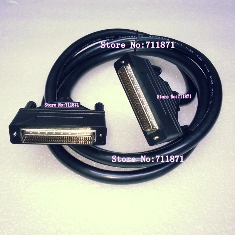 

180cm 68P HD68 SCSI Hard Disk Data line HD68 Male 68Pin SCSI Cable Small Computer System Interface 68 Pin SCSI HDD Data Cable