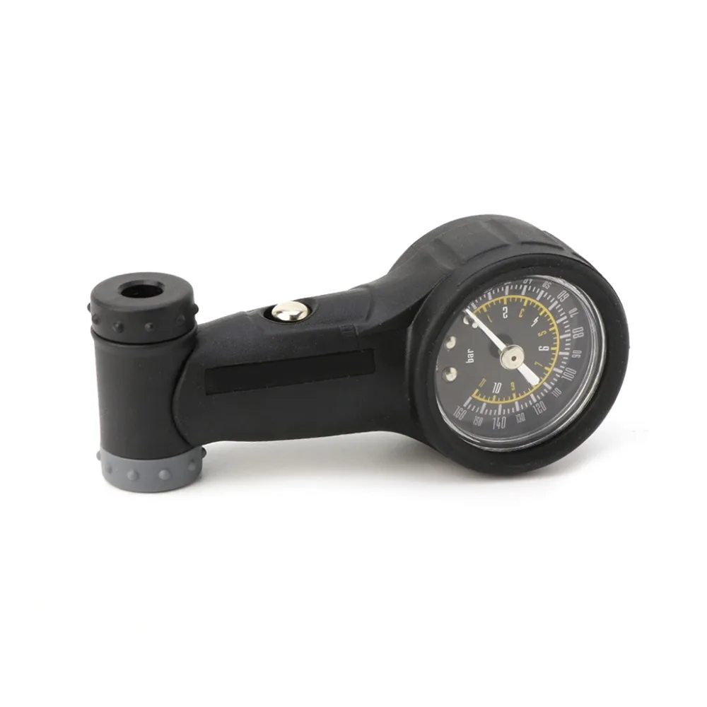 160 PSI велосипедный Манометр давления воздуха в шинах, Мини, Горный Дорожный велосипед, Воздушный манометр, измерение для Presta клапан/Schrader Клапан