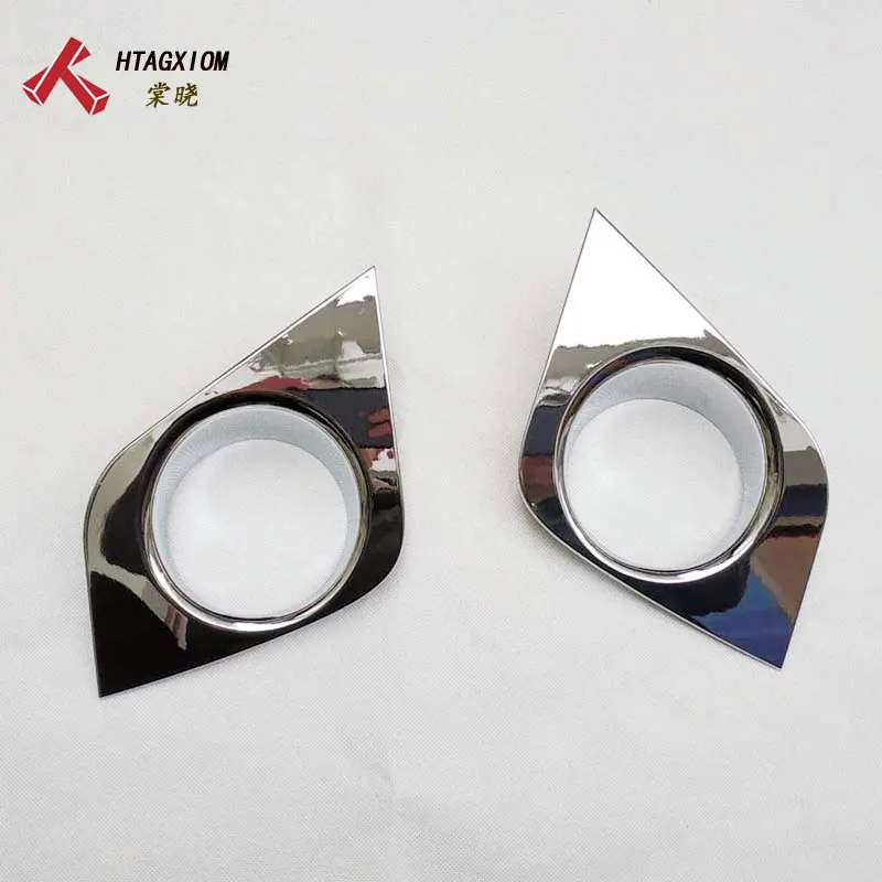 

for Nissan Nv200 Evalia 2018 Abs Chrome Front Fog Light Lamp Covers Trim Car Styling Sticker Auto Accessories Decoration 2 Pcs