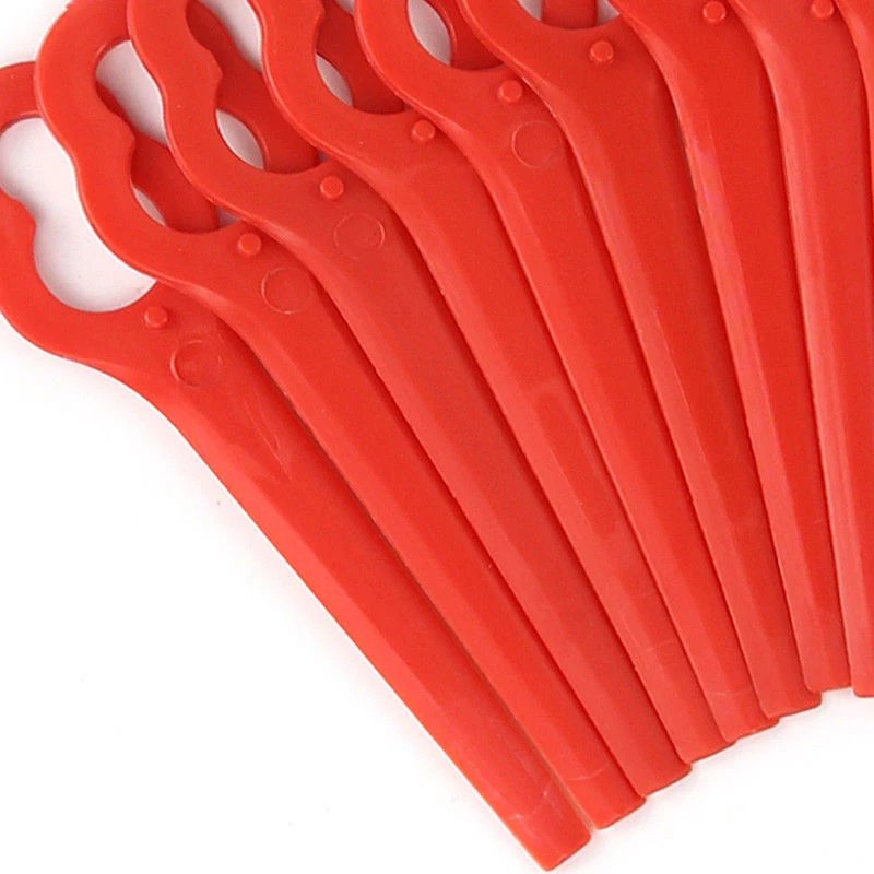 

100x Plastic String Trimmer Blades for LIDL Florabest frt18a/ frt18a1/ frt20a1