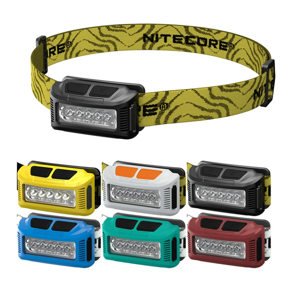 NITECORE NU10 Rechargeable Headlight max 160 lumen lightweight head