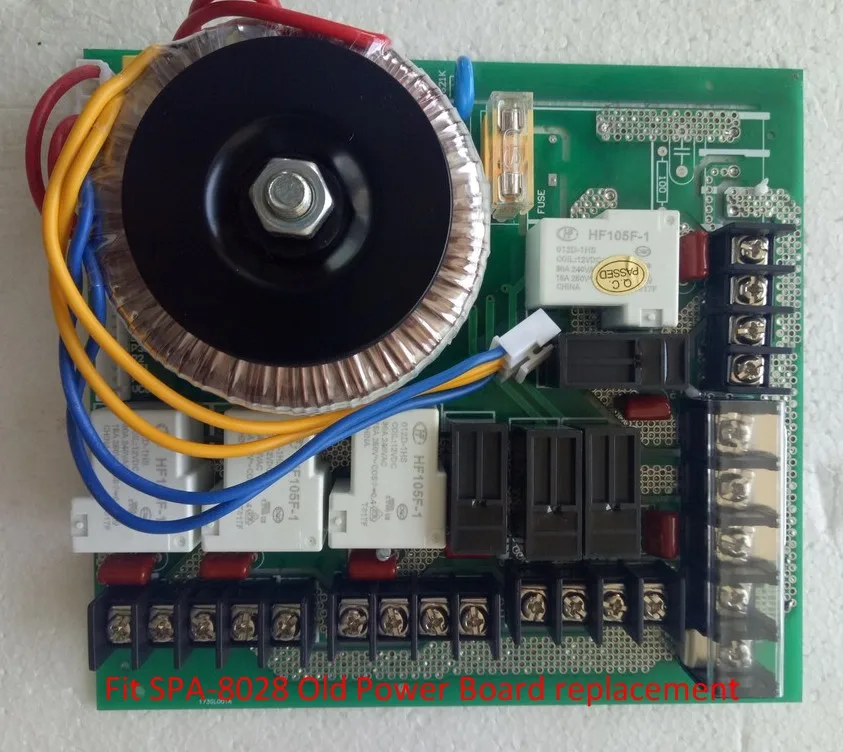 spa-8028 old power board 05291000