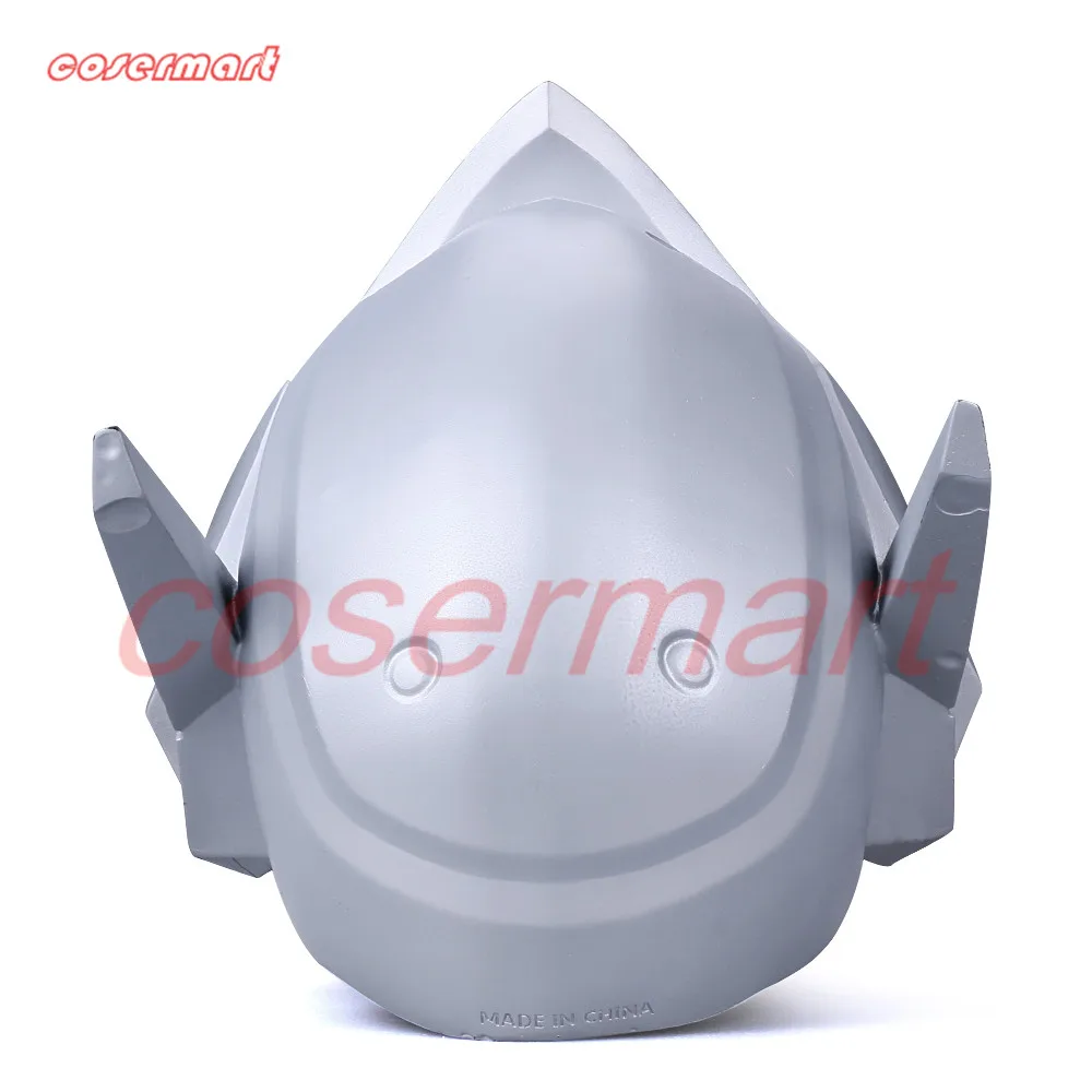 Game OW Over Watch Genji Overhead Helmet Cosplay Mask PVC Helmet Halloween Carnival Party Prop (4)
