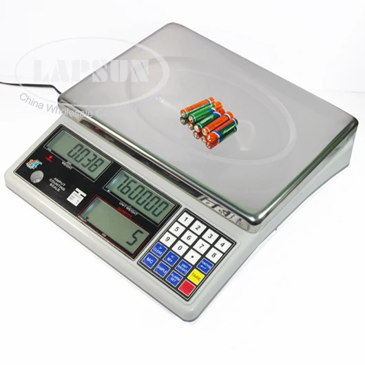 

3 10 15 30KG 0.1g 0.5g 1g Accurate Balance Weight Electric Digital Scale RS232 Port Print Printer Slot Rechargeabel Battery