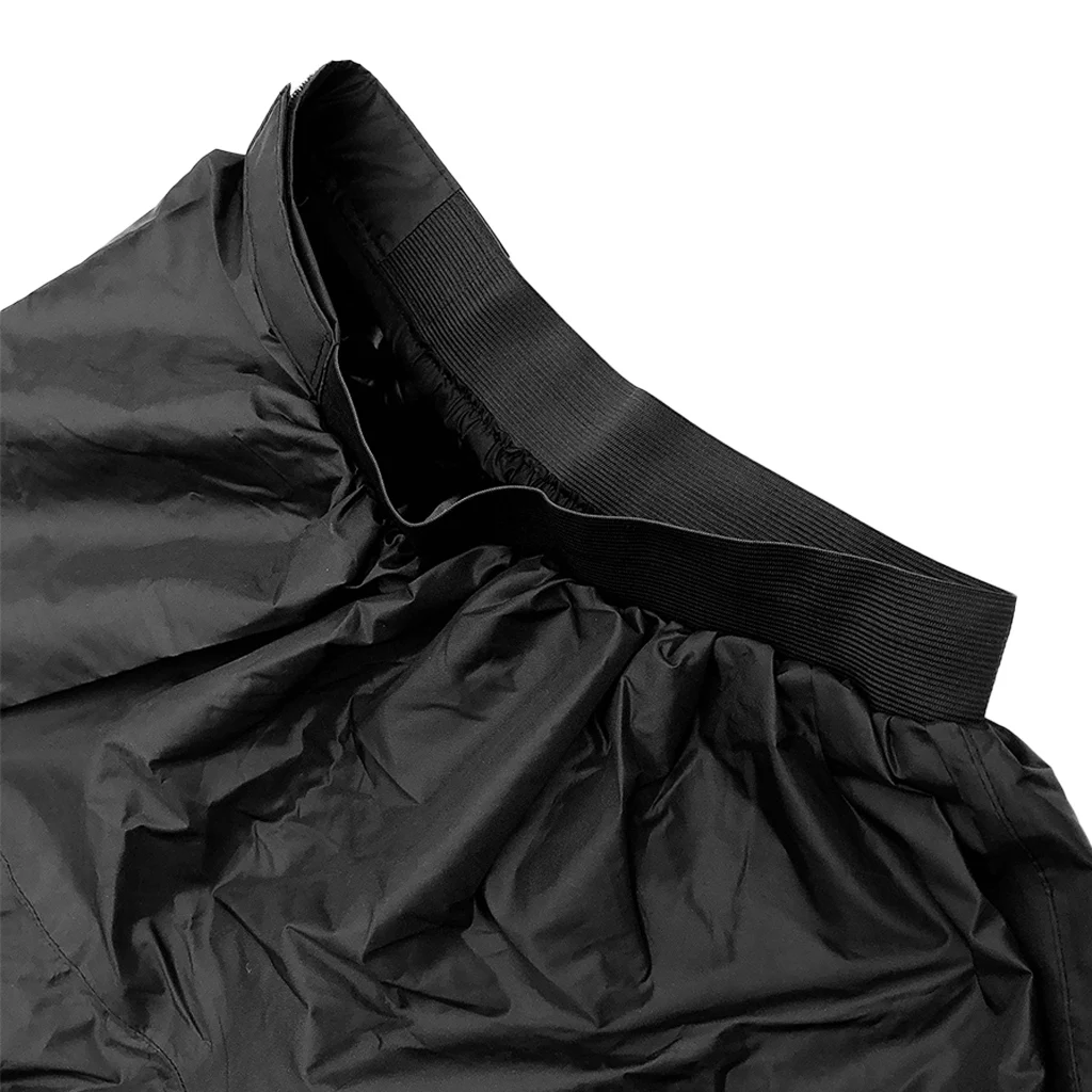 Universal Adjustable Kayak Spray Skirt Deck Sprayskirt Cover Waterproof fabric Rowing Boats Kayak Spray Skirt S M L XL Black