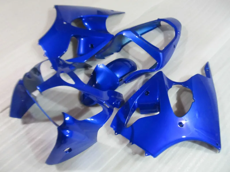 

Injection mold Fairing kit for KAWASAKI Ninja ZX6R 00 01 02 ZX 6R 2000 2001 2002 Blue Motorcycle Fairings set+gifts KF02