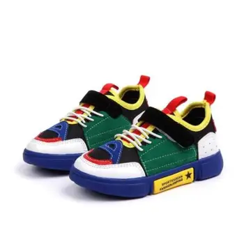 

Children's Sports Shoes Autumn Fashion New Boys Running Shoes Mesh Girls Four Seasons Casual Children's Shoes Flat