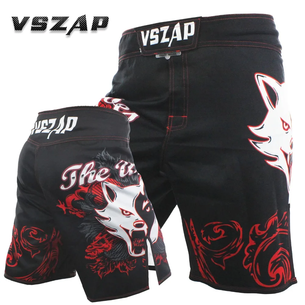 

2017 VSZAP Boxing Pants Cheap Mens MMA Breathable Cotton Shorts Fight Grappling Boxing Muay Thai Pants Thai Boxing Shorts MMA
