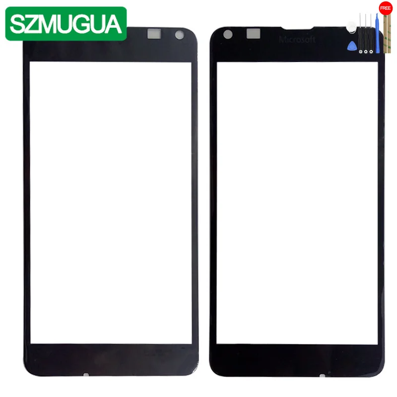 

SZMUGUA Replacement LCD Top Outer Lens Glass Front Screen Panel For Microsoft Nokia Lumia 640 Front Glass + Kits