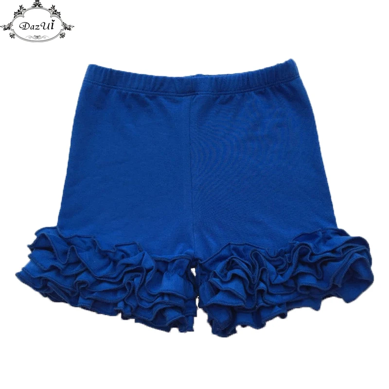 Icing Baby Shorts Royal Blue Summer Girls Clothing Three Triple Ruffle