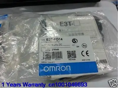 

DHL/EUB 2pcs NEW Original for OMRON Photoelectric Switch E3T-FD14 12-24VDC 15-18