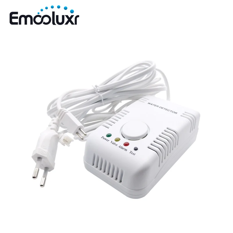  Water Leak Alarm Water Sensor Detector Smart Home Security Alarm System w DN15 Manipulator Valve &  - 32851321846