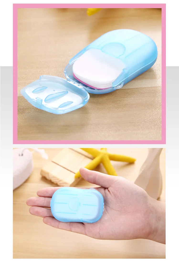 2 шт одноразовые портативные салфетки для мытья рук для ванной Путешествия Ароматические кусочки листов вспенивания в штучной упаковке бумажное мыло