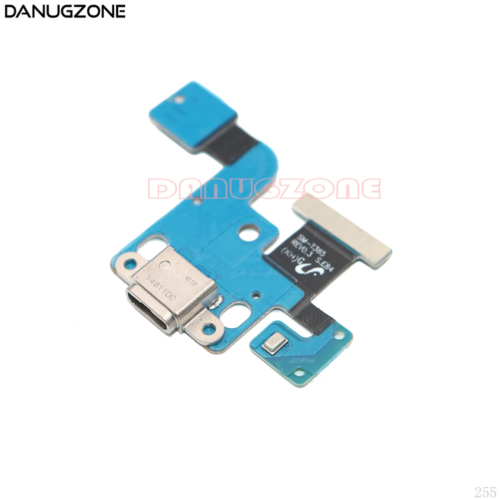 10 шт./лот для Samsung Galaxy Tab Active LTE T365 USB порт зарядки док станция разъем гибкий кабель с