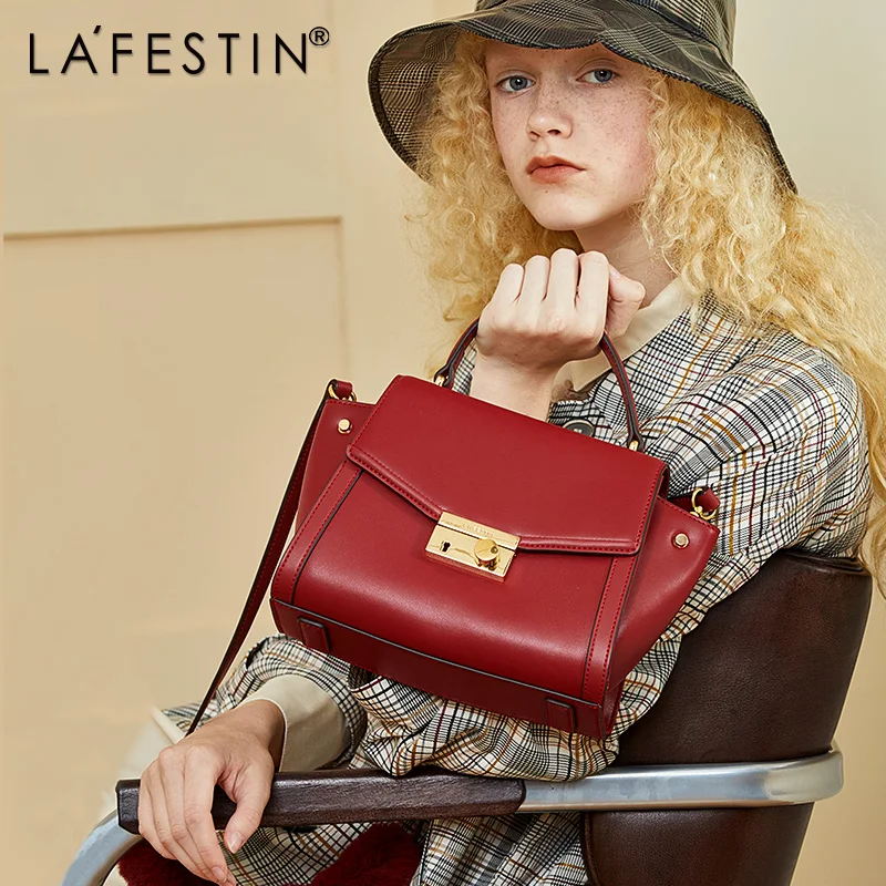LAFESTIN Women bag female 2018 new Clutch leather bag shoulder Messenger bag fashion handbag LAFESTIN Women bag female 2018 new Clutch leather bag shoulder Messenger bag fashion handbag