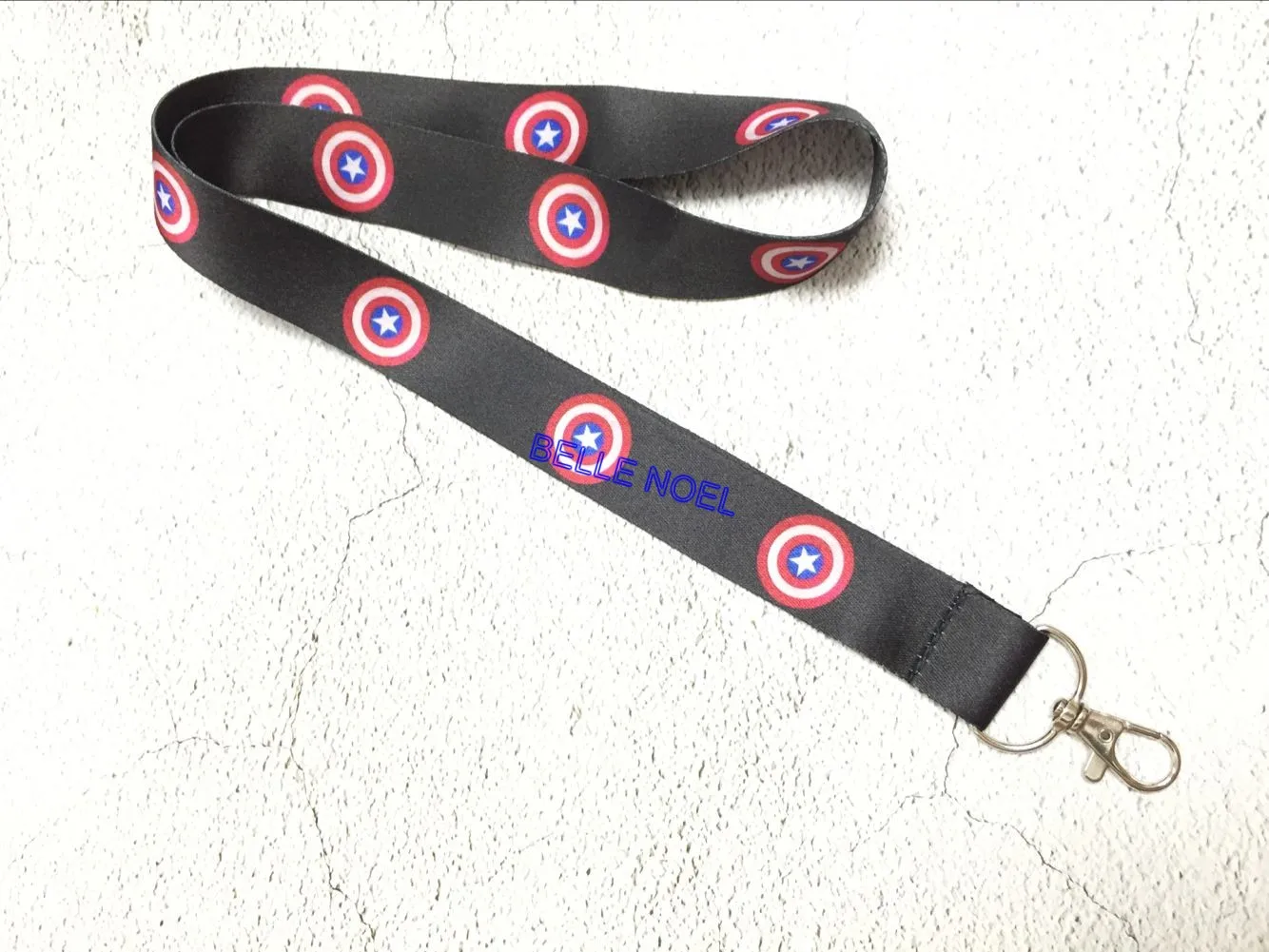10 Pcs avengers captain America popular Anime Cartoon Neck Straps ...