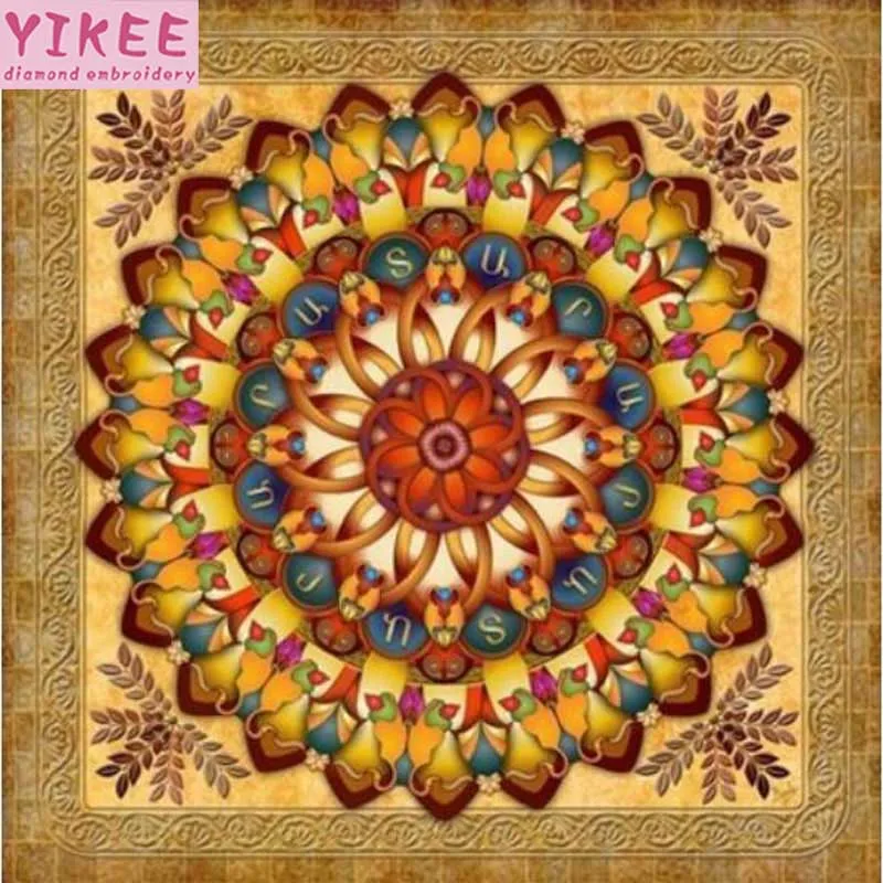 3d Мозаика религиозная икона вышивка крестиком мандала алмазная краска | Дом и сад