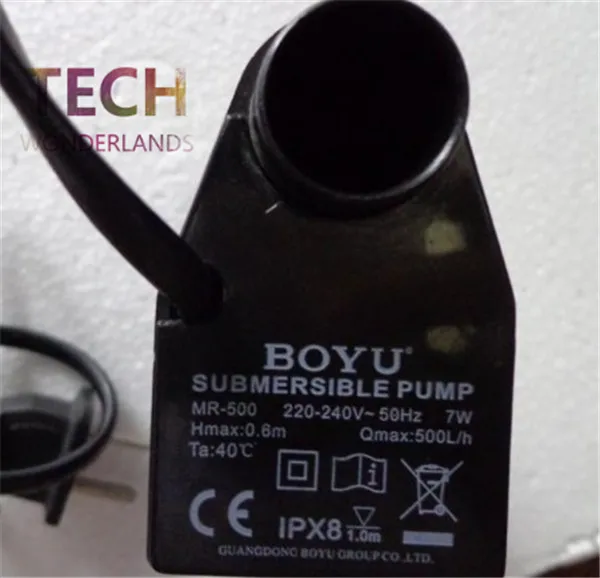 Оригинальный погружной насос для аквариума водяной BOYU/300 бесшумный BOYU ulter