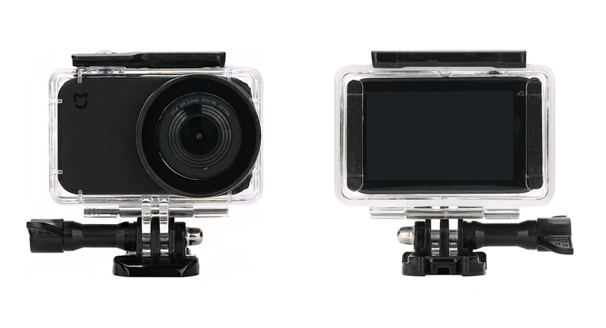 Международная версия Xiaomi mi jia Экшн-камера 4 K/30FPS Ambarella A12S75 WiFi Подводная Водонепроницаемая спортивная видеокамера