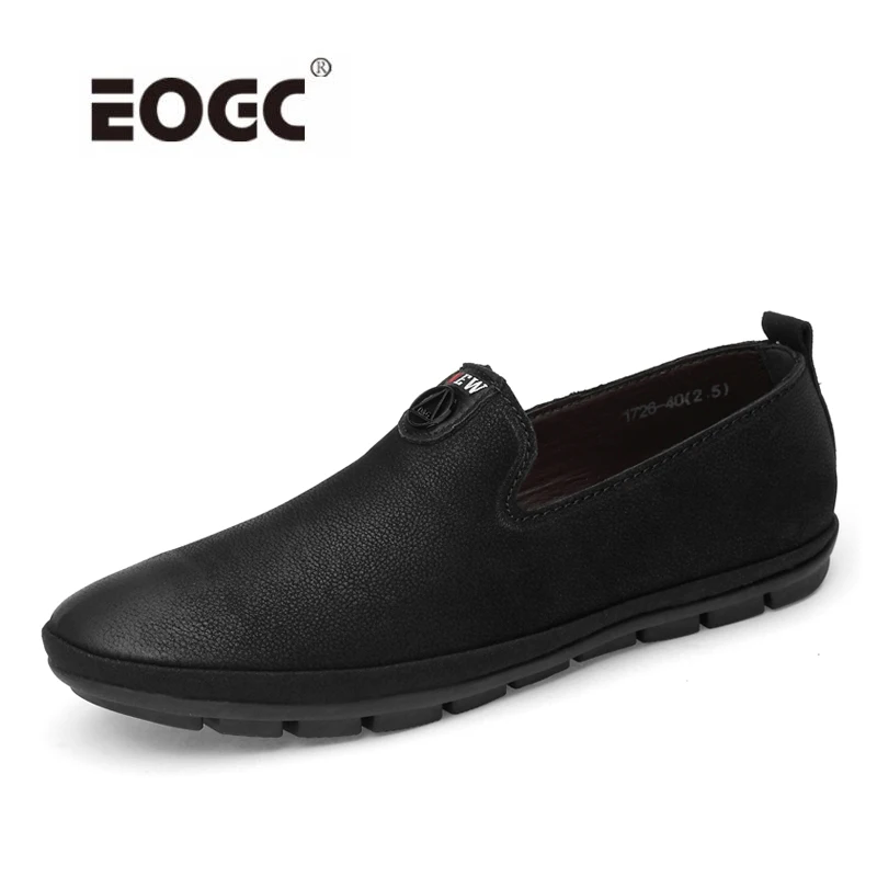 

Genuine Leather Men Shoes Comfortable Slip On Loafers Moccasins Handmade Casual Shoes Fashion Men Flats Driving Shoes