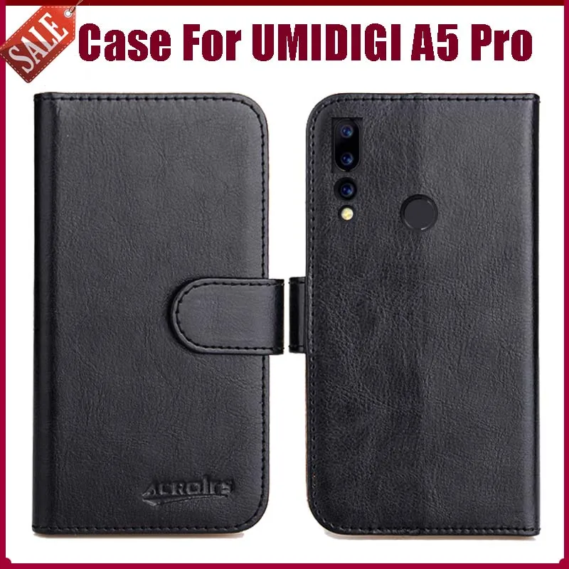 Горячая распродажа! Чехол UMIDIGI A5 Pro Новое поступление 6 цветов искусственная кожа