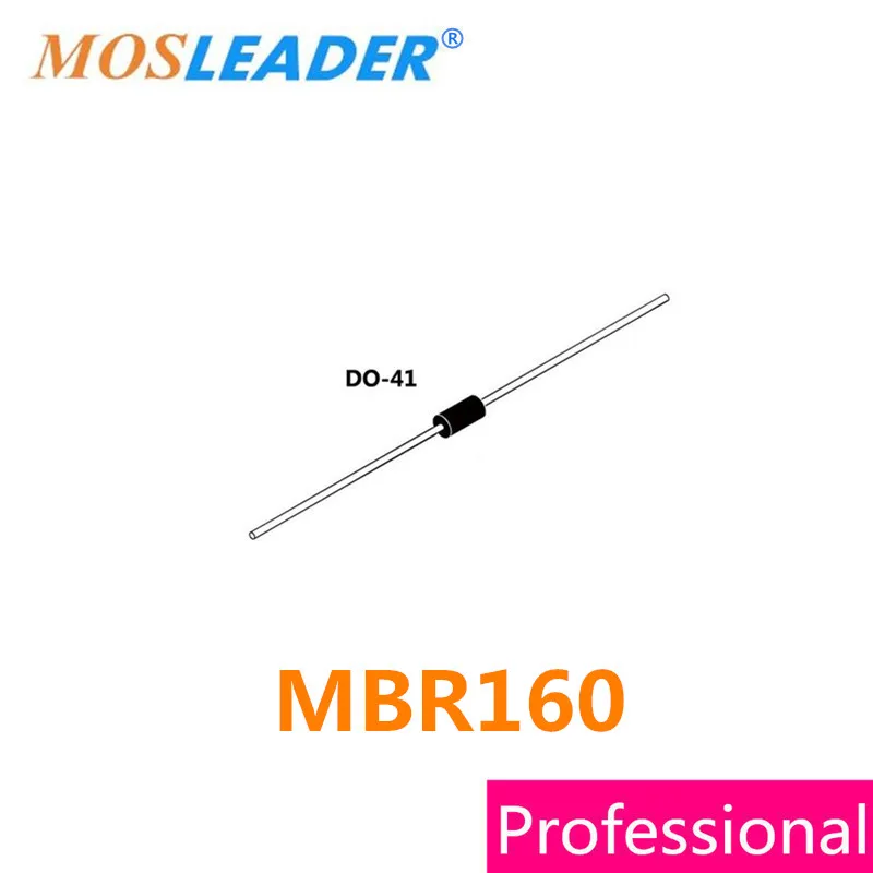 

Mosleader DIP MBR160 DO-41 1000PCS DO41 SCHOTTKY 60V 1A Replacement Parts High quality