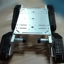RC 4WD металлический бак шасси большой нагрузки гусеничный автомобиль большой подшипник гусеничный трек DIY RC игрушка умный автомобиль шасси робот