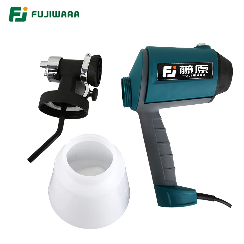 FUJIWARA Electric Spray gun 220-240V 50HZ 500W Airbrush 1.5mm/1.8mm/2.5mm Nozzle High Atomizing Spray Paint Tool FUJIWARA Electric Spray gun 220-240V 50HZ 500W Airbrush 1.5mm/1.8mm/2.5mm Nozzle High Atomizing Spray Paint Tool