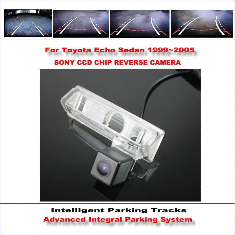 

For Toyota Echo Sedan 1999-2005 Car Intelligentized Reverse Camera Rear View Backup Dynamic Guidance Tracks CAM