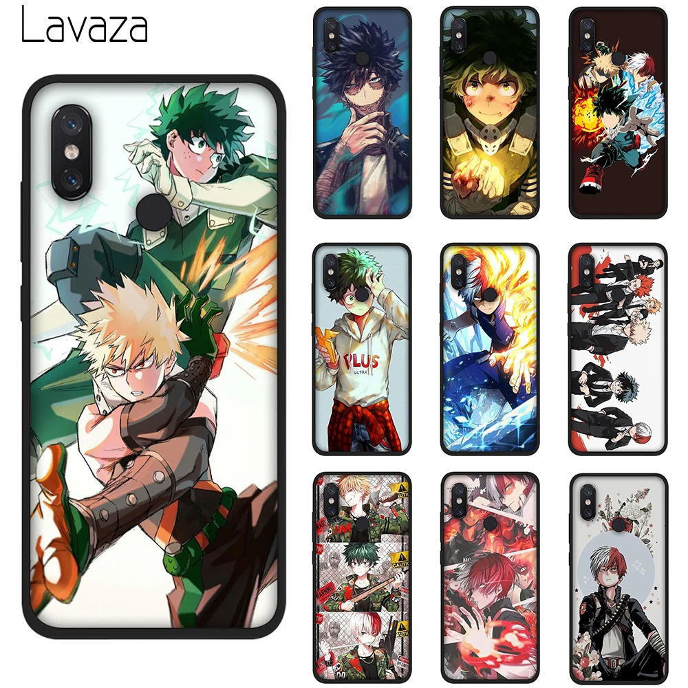 

Lavaza My Hero Academia Anime Soft TPU Case for Xiaomi Redmi 7 4A 6A S2 Note 7 4 4x 5 6 Pro 5A Prime Go