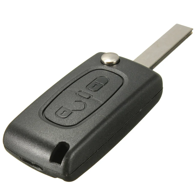 Katur 3 кнопки дистанционного флип Брелок чехол Замена для Citroen peugeot 207 307 407 308 607|Ключ