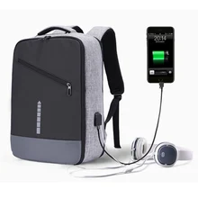 15,6 дюймов Противоугонная сумка для ноутбука, рюкзак для ноутбука Macbook Air Pro 11 12 13 15 retina Backbag с usb зарядным портом