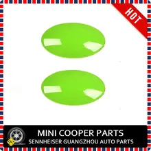 Фирменная Новинка ABS Материал с защитой от ультрафиолетового излучения, зеленый цвет стиль Mini Ray рукоятка рычага переключения передач крышка для Mini Cooper F56 на вариант(2 шт./компл