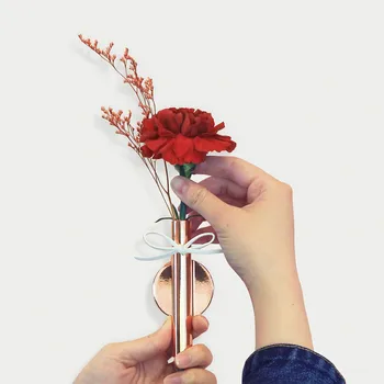 

Ins Wall Flower Arrangement Wrought Iron Explosion Dried Flower Vase Creative Iron Vase Decoration Simulation Flower Arrangement