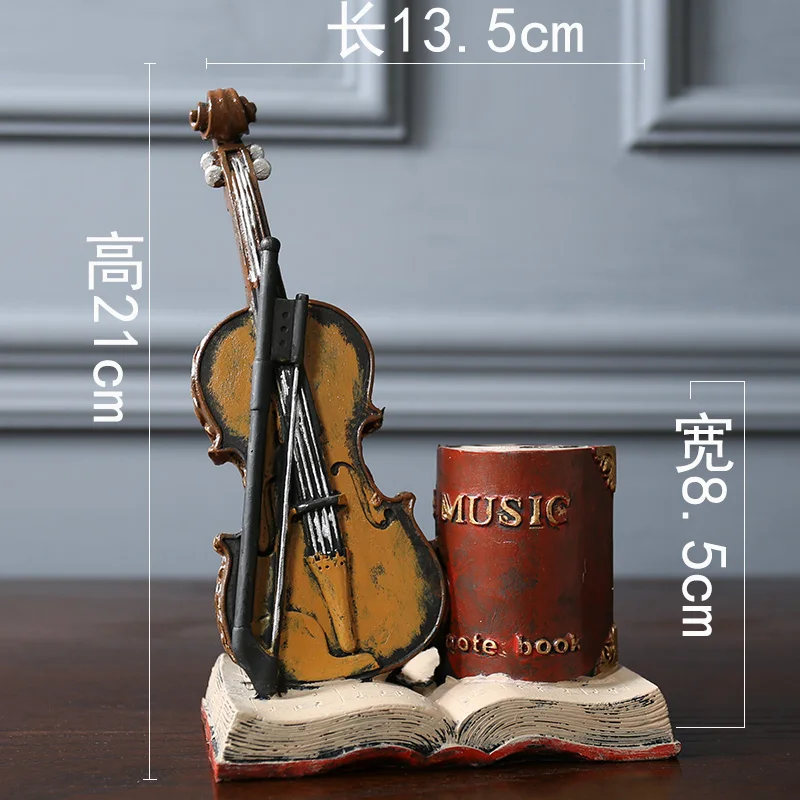 Непрерывная система восстановления древней скрипки оригинальность лапша персональный подарок, держатель ручки - Цвет: 2