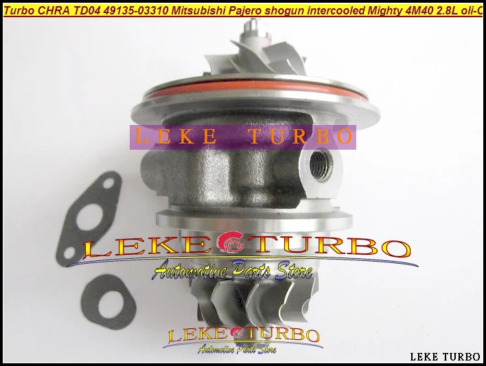 Turbo Cartridge CHRA TD04 49135-03310 49135-03130 Turbocharger For Mitsubishi Pajero 2 shogun intercooled Mighty Truck 4M40 2.8L (2)