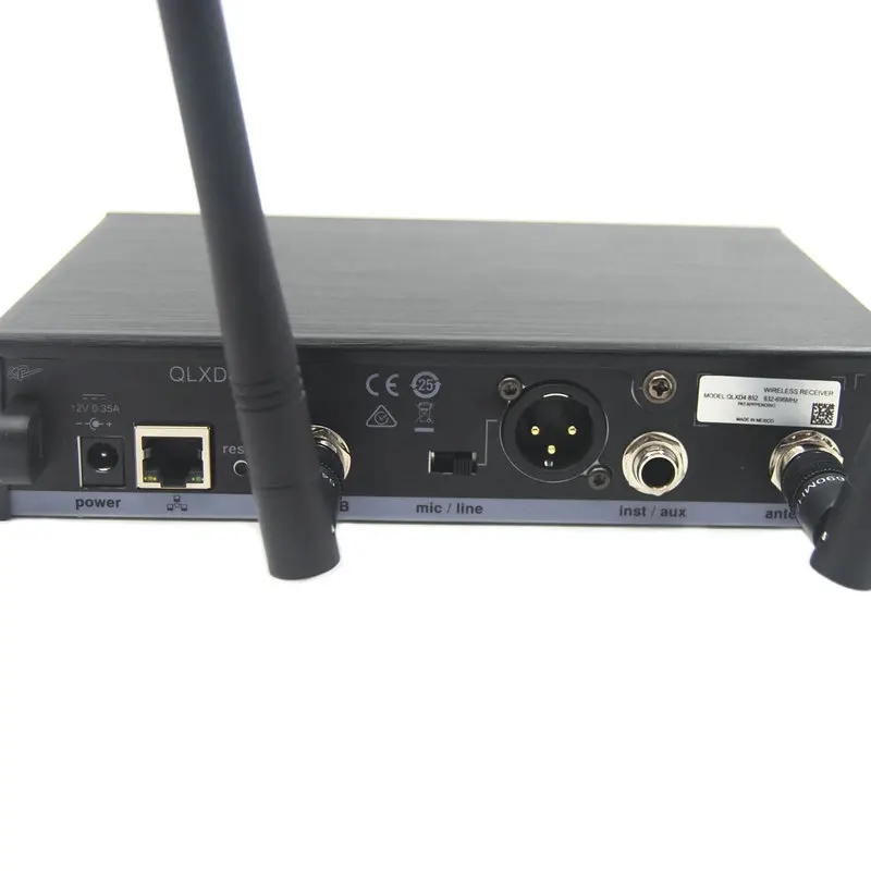 UHF беспроводной микрофон QLXD4! Профессиональный портативный QLXD2 beta с металлическим