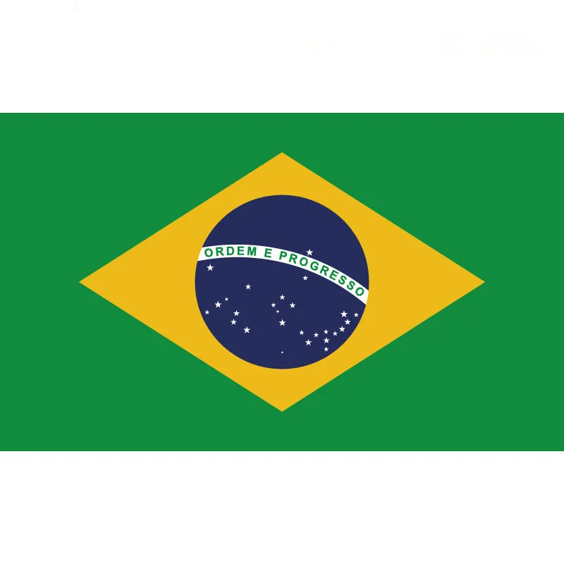 

90*150cm/60*90cm Brazil Flag 40*60cm/15*21cm Banners For Event / Office / Home decoration