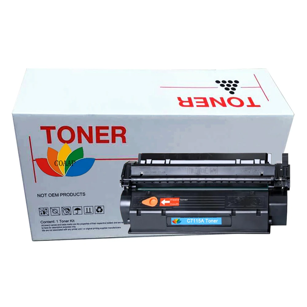Совместимый тонер-картридж C7115A 7115a для принтеров HP LaserJet 1000 1005 1200 1220 3300 3330 3380MFP CANON