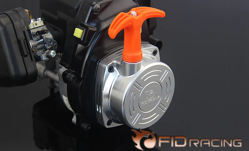 

CNC machined alloy pull starter for 1/4 1/5 1/6 CY Zenoah HPI Baja Losi FG MCD Boat Plane Engine