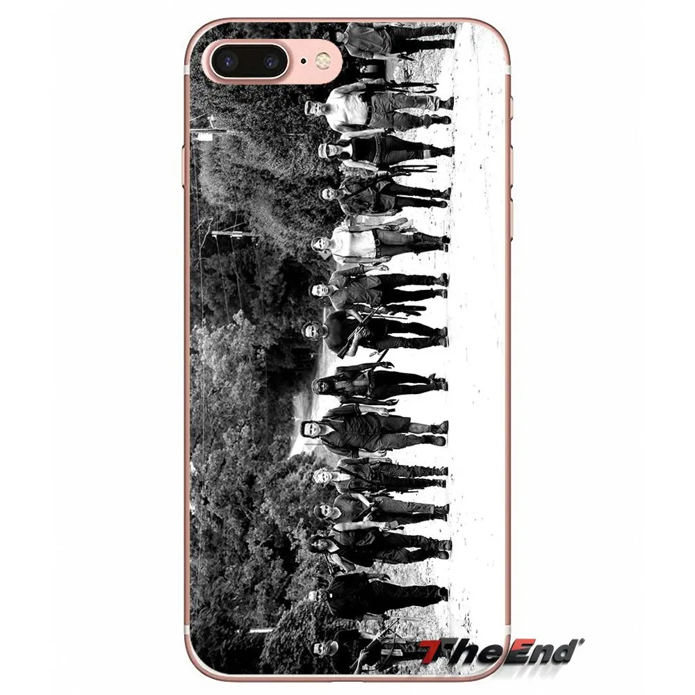 Мягкий чехол для мобильного телефона Walking Dead Apple iPhone X 4 4S 5 5S SE 5C 6 6S 7 8 Plus 6Plus 7plus plus