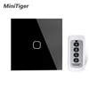 MiniTiger EU/UK Standard 1/2/3 Gang Wireless Remote Control Light Touch Switches, Smart Home RF433 Remote Control Wall Switch ► Photo 2/5