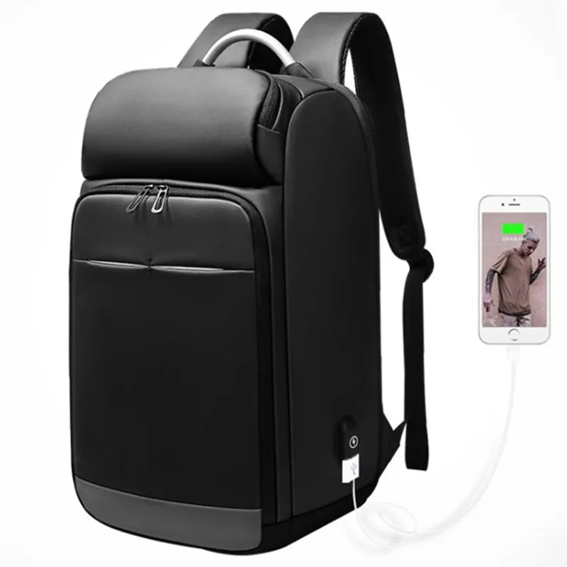 Многофункциональный USB зарядка для мужчин 15 дюймов ноутбук рюкзаки Подростковая школьная сумка модные мужские Mochila путешествия рюкзак анти вор сумки