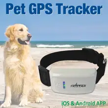 2015 Мини GPS трекер для питомцев Водонепроницаемый трекер для собак и кошек для слежения в реальном времени с помощью приложения для IOS и Android 4 цвета TKStar