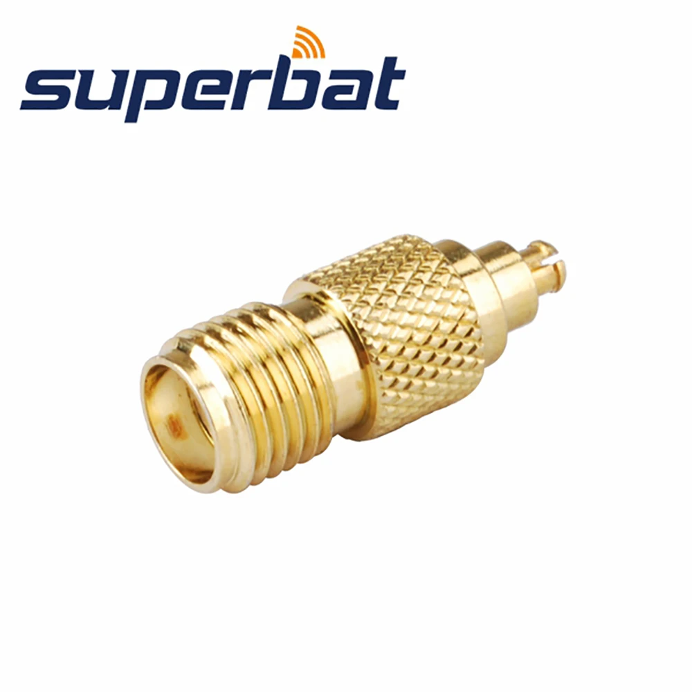 Адаптер Superbat с SMA на MC-карту разъем прямой адаптер радиочастотный коаксиальный