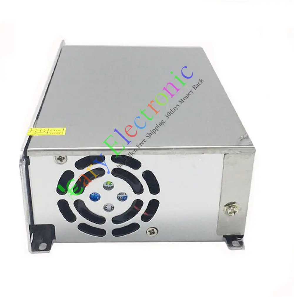 

Wholesale and retail 1pc 12V 50A 600W AC/DC driver Switch power supply adapter Transformer LED strip free shipping