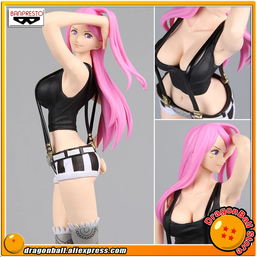 

Japan Anime "ONE PIECE" Original BANPRESTO Glitter & Glamours Collection Figure - JEWELRY.BONNEY (Black Shirt ver.)