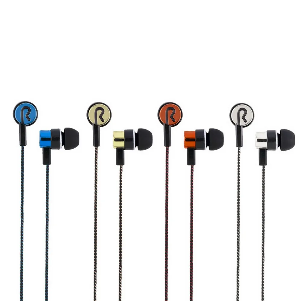 

Earphone Sports Running Noise Isolating Stereo 1.1M in-Ear 3.5mm Media Player Music Earphone Stereo Music Headphone Dropshipping