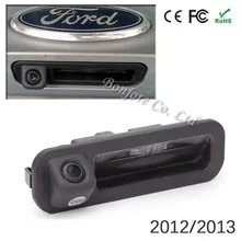Anti Fog Car rear view camera For Ford Hatchback Sedan 2012 2013 Trunk handle camera color Night vision led Parking assistance